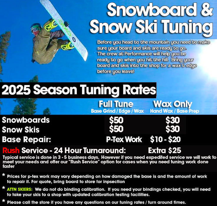 Snow Ski or Snow Board Edge and Wax