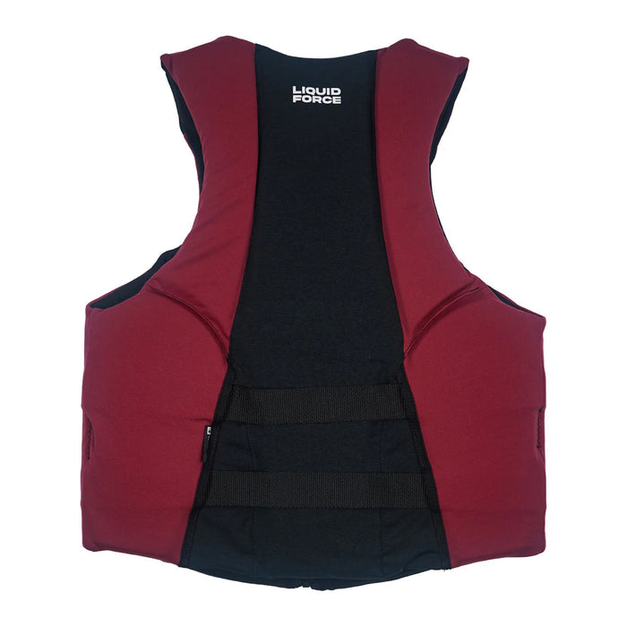 Liquid Force 2026 Rush CGA Vest - Black/Maroon
