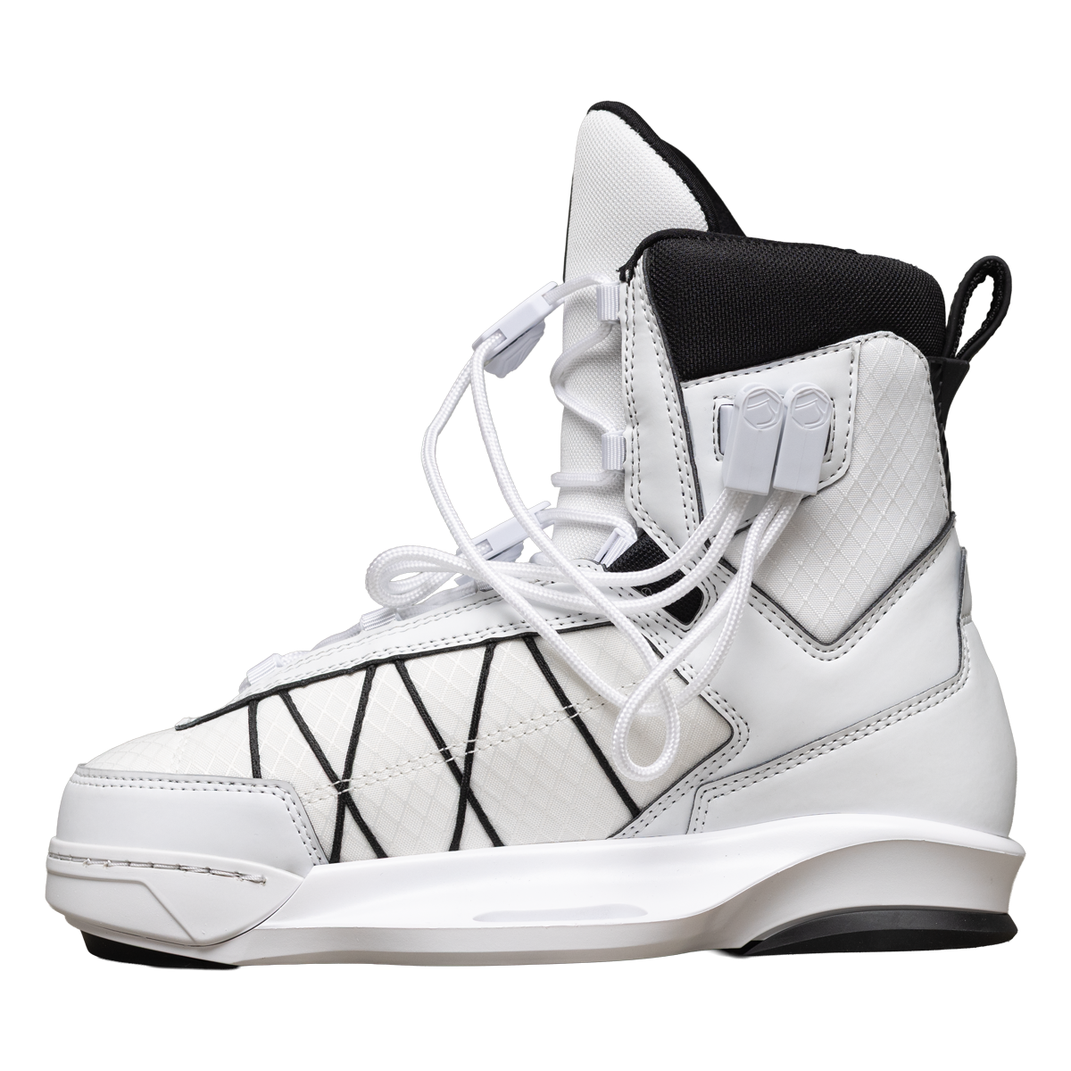 Liquid Force 2026 Tao 6X Wakeboard Binding - White — Performance