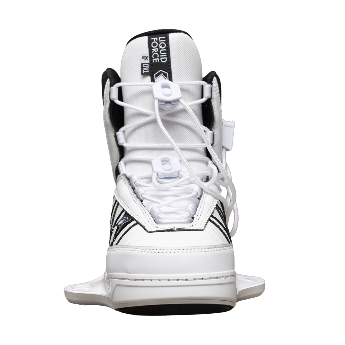 Liquid Force 2026 Tao 6X Wakeboard Binding - White — Performance
