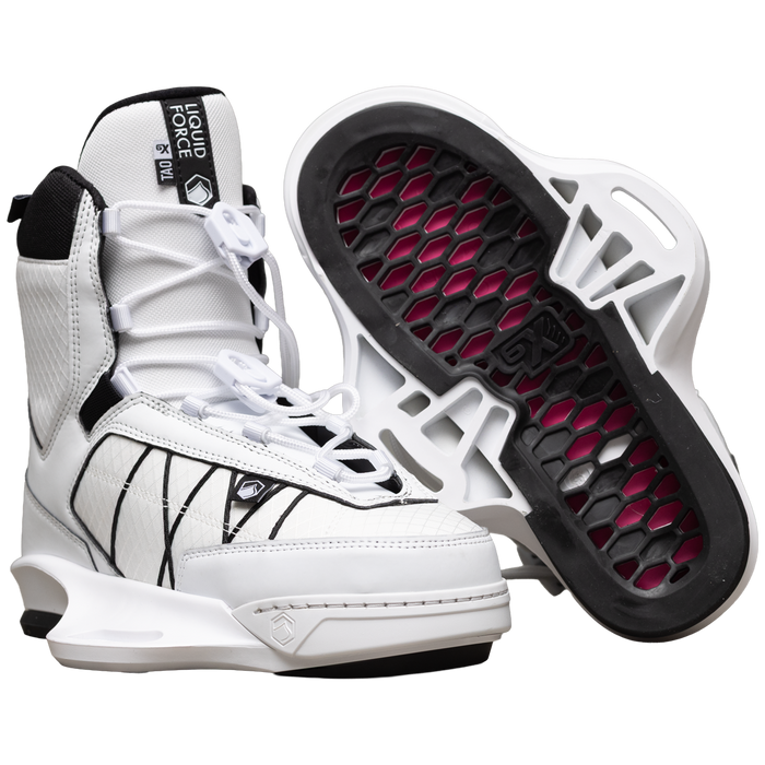 Liquid Force 2026 Tao 6X Wakeboard Binding - White