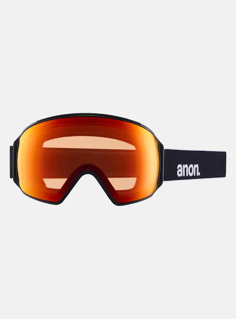 Aaon M4 Toric Black Goggles Perceive Sunny Red + Bonus Lens