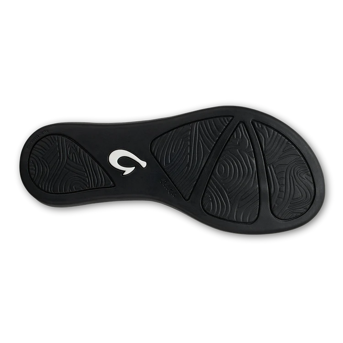 OluKai Ho' Opio Malua Womens Sandal - Lava Rock / Lava Rock