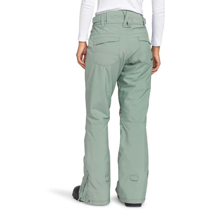 Roxy Womens Backyard Snow Pant - Green BHY0 - XS
