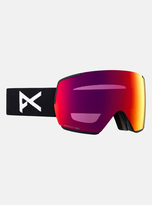 Anon M5 Goggle Black / Perceive Sunny Red