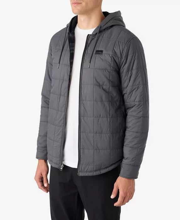 ONeill Glacier Hood Reversiable Superfleece Jacket Graphite