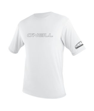 O’Neill Men’s Basic Skins 50+ Long Sleeve Sun Shirt – White