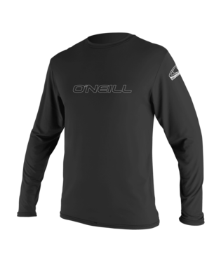 Oneill Mens Basic Skins 50+ Short Sleeve Sun Shirt - Black