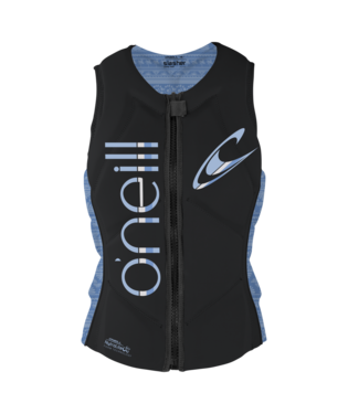 ONeill Womens Slasher Full Zip Comp Vest TempSteel / Surfabst