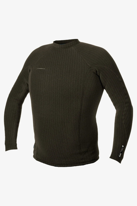 ONeill Hyperfreak Comp-X 2MM Long Sleeve Top -Army