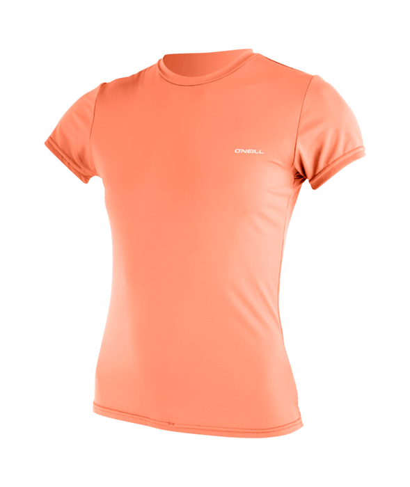 Oneill Womens Basic Skins 2 Short Sleeve Sun Shirt - Holiday
