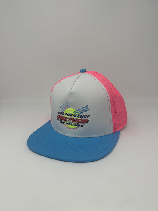 Performance Sun Logo 89' Snapback Hat -  South Beach