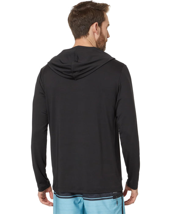 ONeill Travler UPF Hooded Long Sleeve Pullover Black