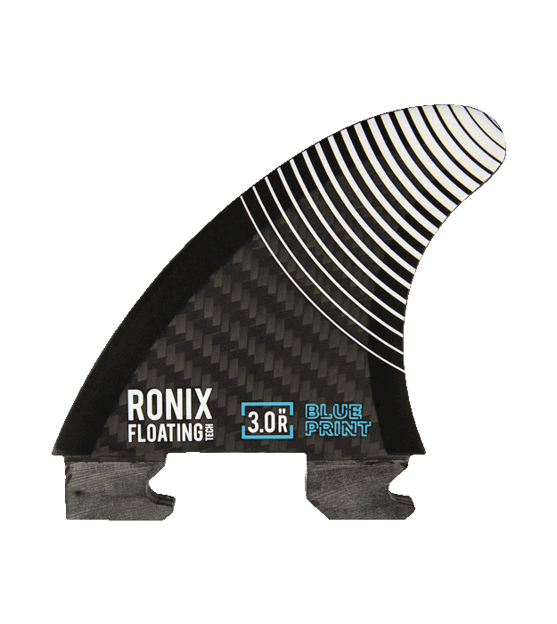 Ronix 2024 3.0 in. Left Surf Fin - Floating Fin-S 2.0 - Blueprint
