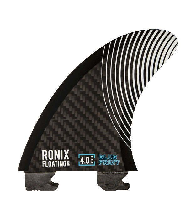Ronix 2024 4.0 in. Right Surf Fin - Floating Fin-S 2.0 - Blueprint