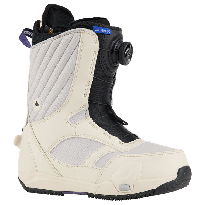 Burton 2024 Women's Limelight Step On Snowboard Boots Stout White