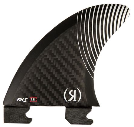 Ronix 2026 Floating Fin - S 2.0 Pivot - Carbon Right Surf Fin - 3.5 in.