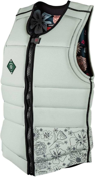 Ronix 2026 Rise Women's CE Approved Impact Vest - Mint/Floral