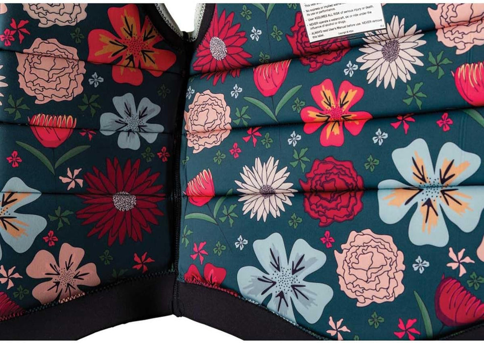 Ronix 2026 Rise Women's CE Approved Impact Vest - Mint/Floral