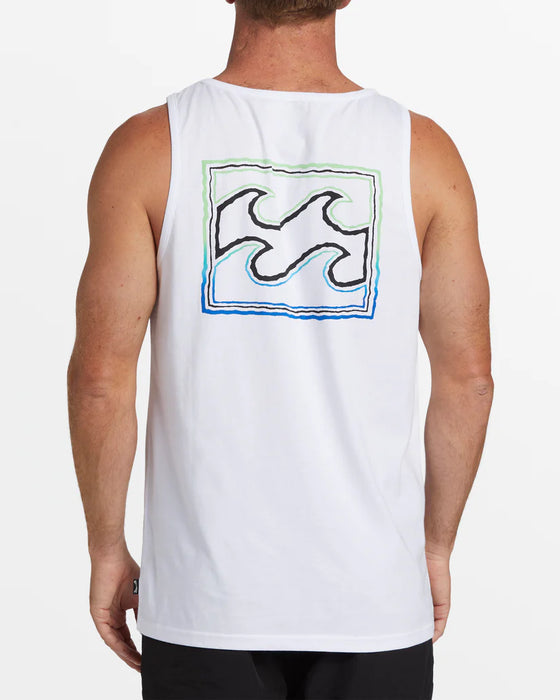 Billabong Crayon Wave Tank White