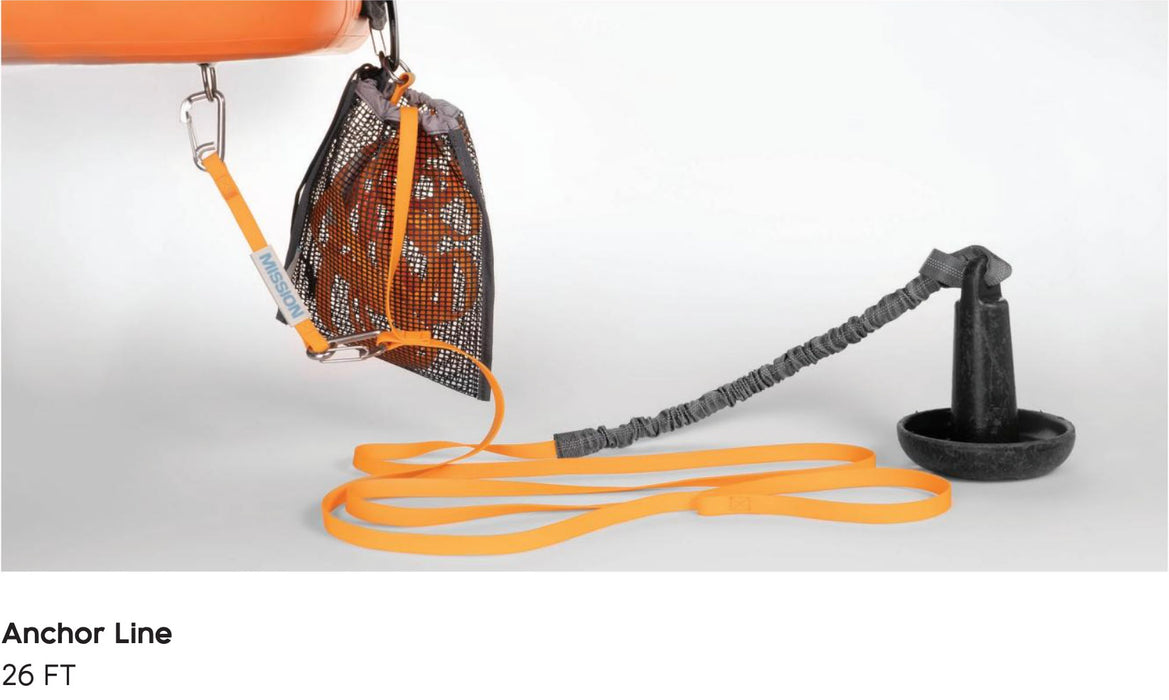 Mission REEF Anchor Line | Hi-Vis Line for Inflatables