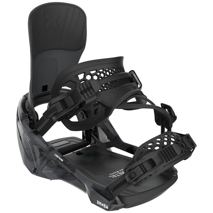 Bent Metal 2027 Lightning Supermatic Snowboard Bindings - Black