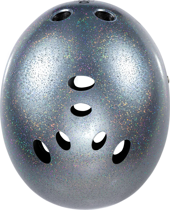 Triple Eight The Certified Sweatsaver Helmet Silver Glitter
