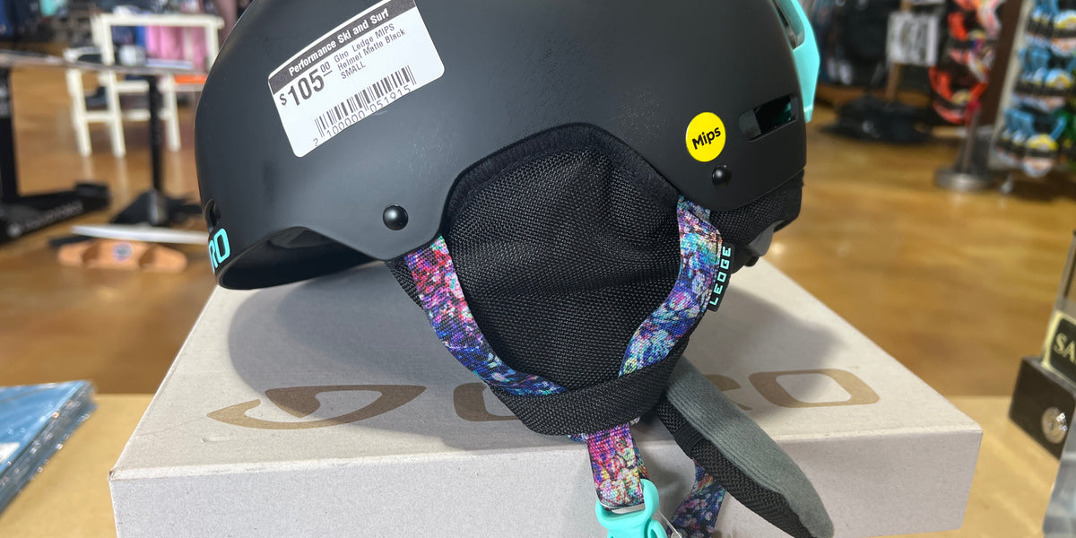 giro snowboard helmet lining Giro Ledge FS MIPS Helmet, Matte Black Data Mosh, Small