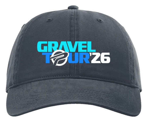 Gravel Tour Classic Low Profile Hat Navy
