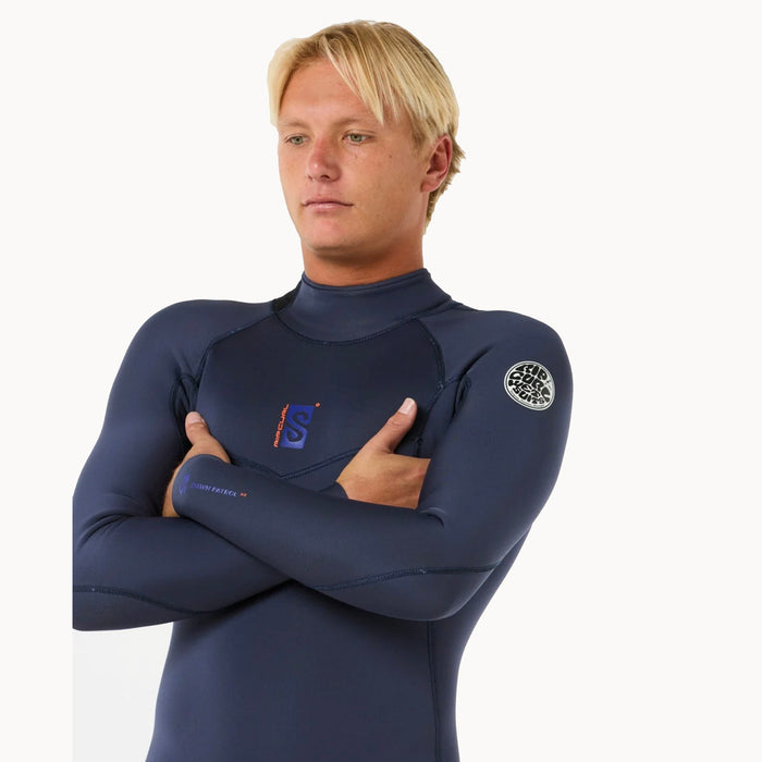 Rip Curl Dawn Patrol 3/2 Back Zip Men's Fullsuit – Slate