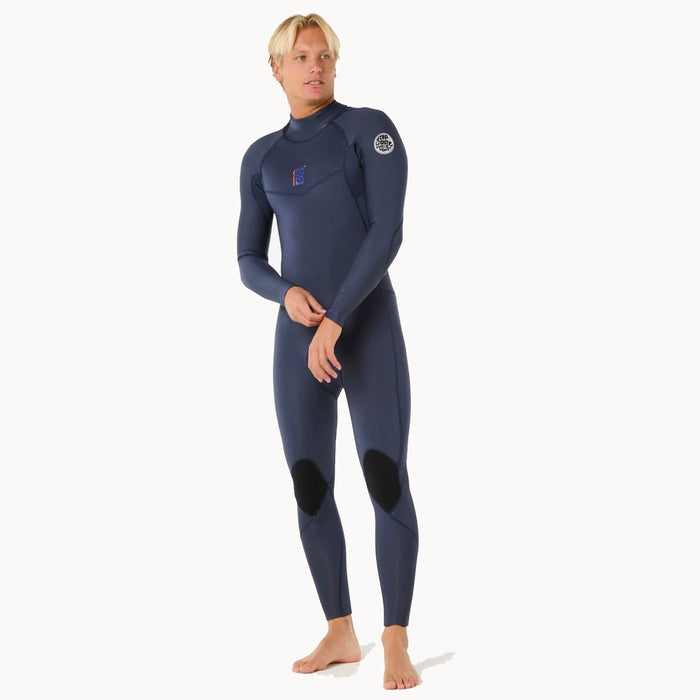 Rip Curl Dawn Patrol 3/2 Back Zip Men's Fullsuit – Slate
