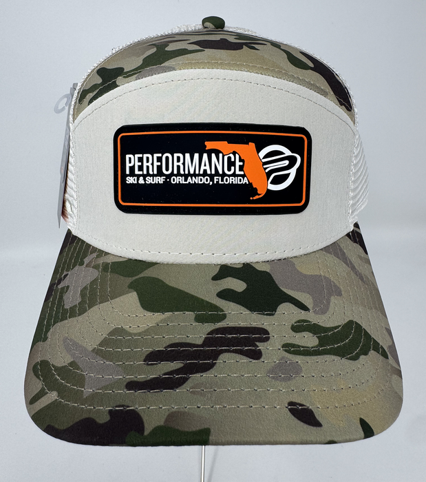 Performance Draftsman Hat Green Camo / Cement