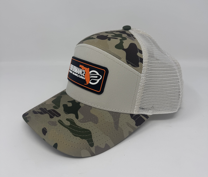Performance Draftsman Hat Green Camo / Cement