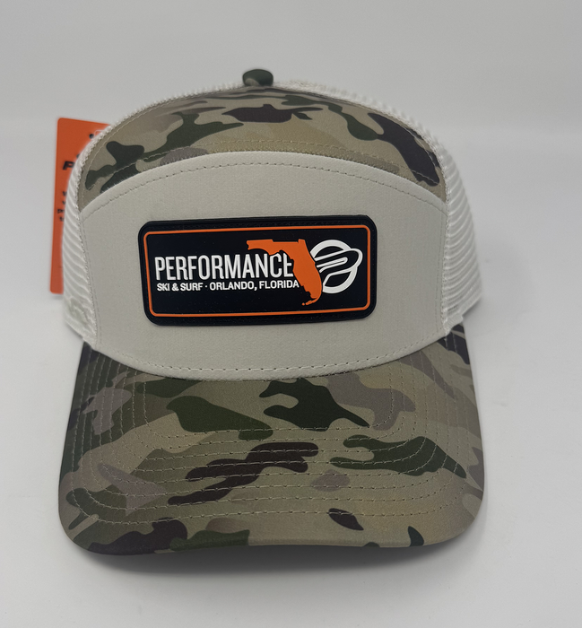 Performance Draftsman Hat Green Camo / Cement