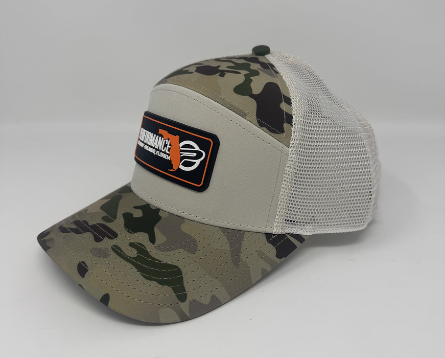 Performance Draftsman Hat Green Camo / Cement