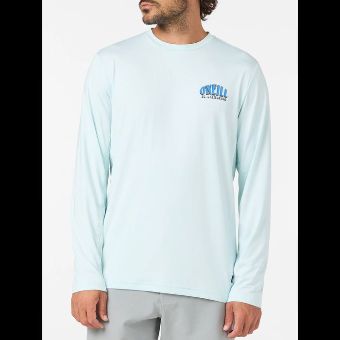 ONeill Phrase UPF Long Sleeve Tee Pastel Blue