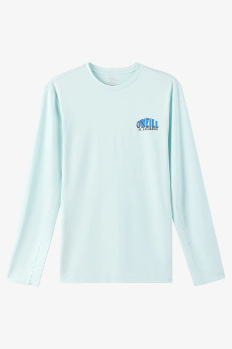 ONeill Phrase UPF Long Sleeve Tee Pastel Blue
