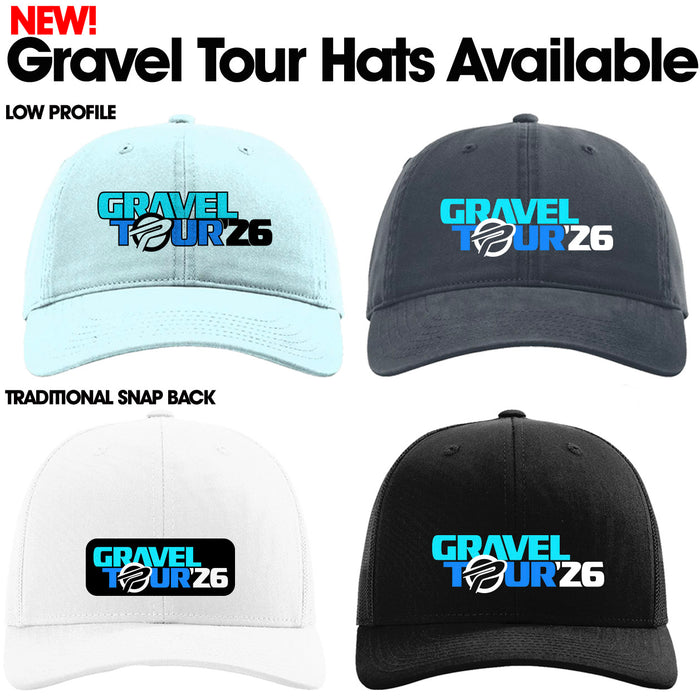 Gravel Tour Classic Low Profile Hat Powder Blue