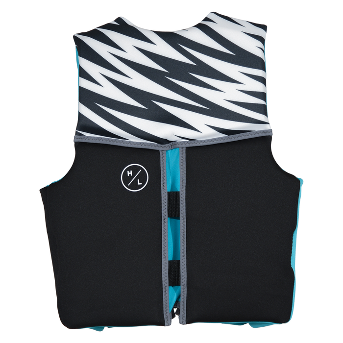 2027 Hyperlite Boys’ Youth Indy CGA Life Vest – Black/Yellow