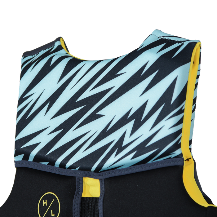 2027 Hyperlite Boys’ Youth Indy CGA Life Vest – Black/Yellow