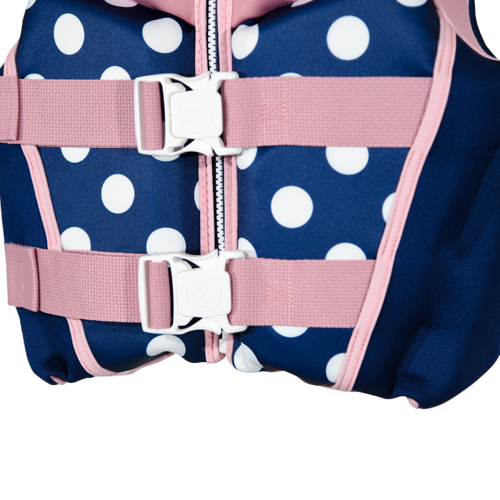 Hyperlite 2027 Girls’ Youth Indy CGA Life Vest – Pink/Blue