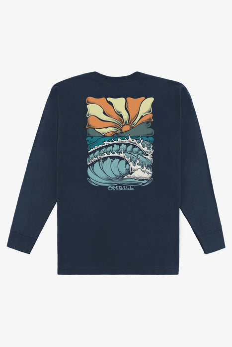 Oneill New Dreams Long Sleeve Tee Navy 2