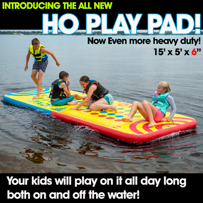 HO 2024 Play PAD 15' x 5' x 6" Tube - Water Mat