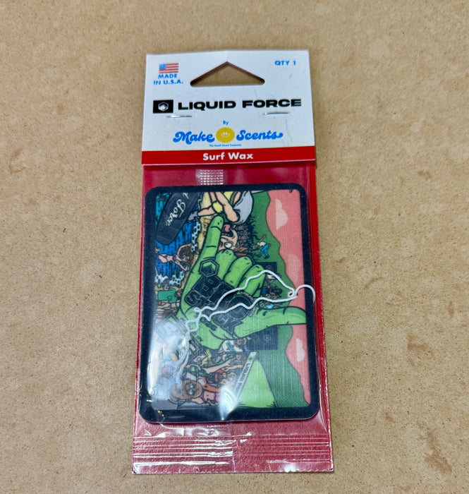 Liquid Force Brostock Surf Wax Scented Air Freshener