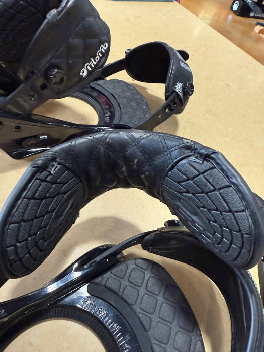 Burton Stiletto Women's Snowboard Bindings - Black - Small