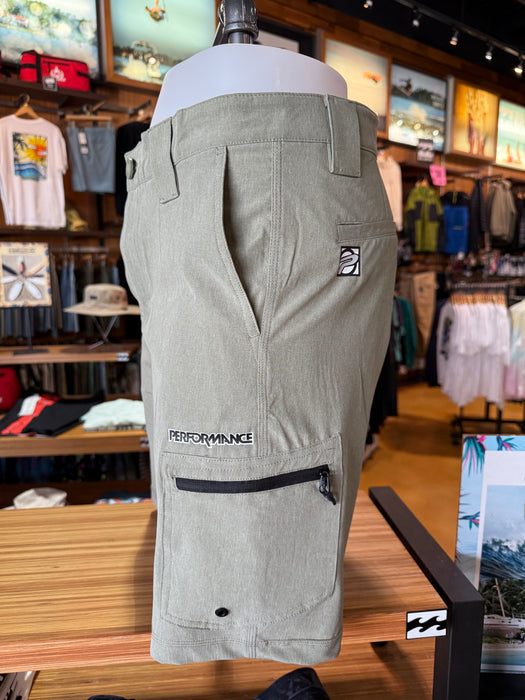 Performance Strike Hybrid Cargo Short - Olive 31