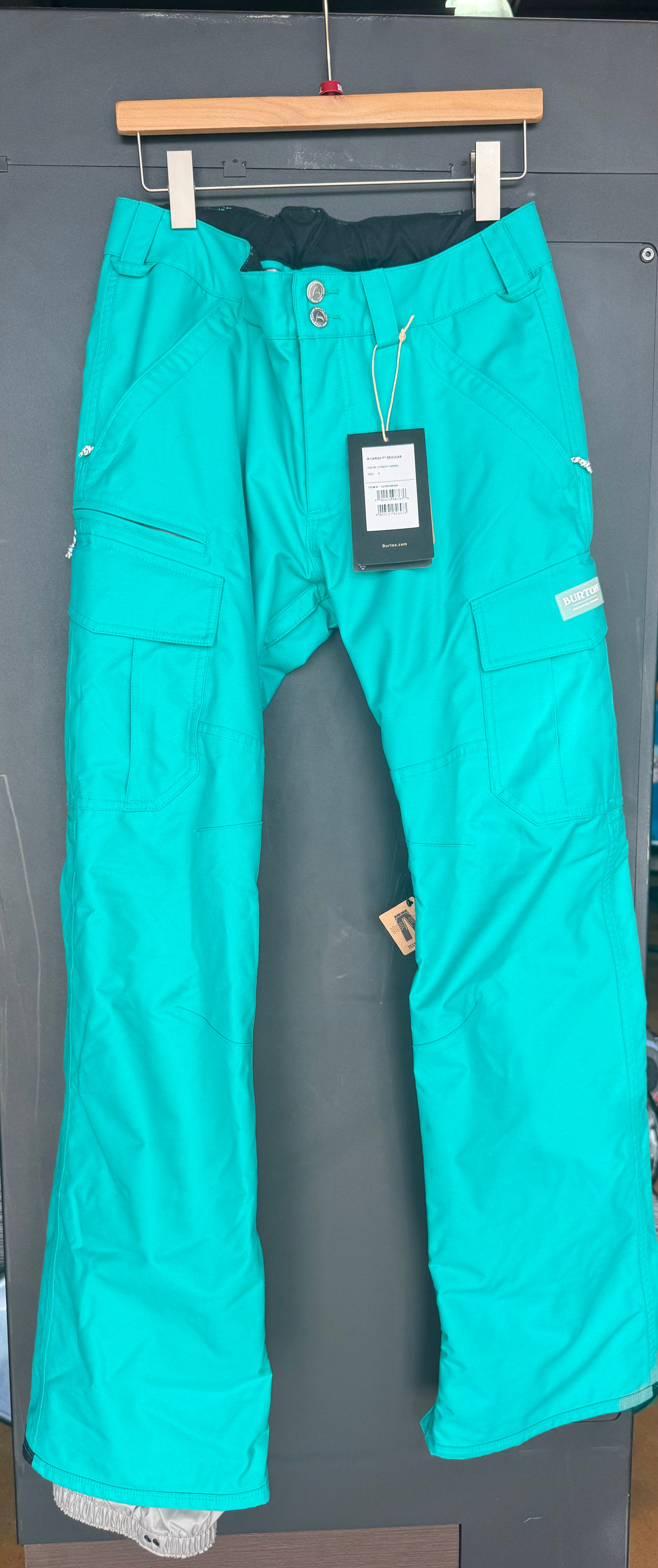 Burton Mens Cargo Pant Regular-Dynasty Green-Small — Performance