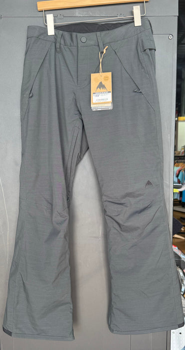 Burton Womens Short Society Pant-Small  Sharkskin Gray