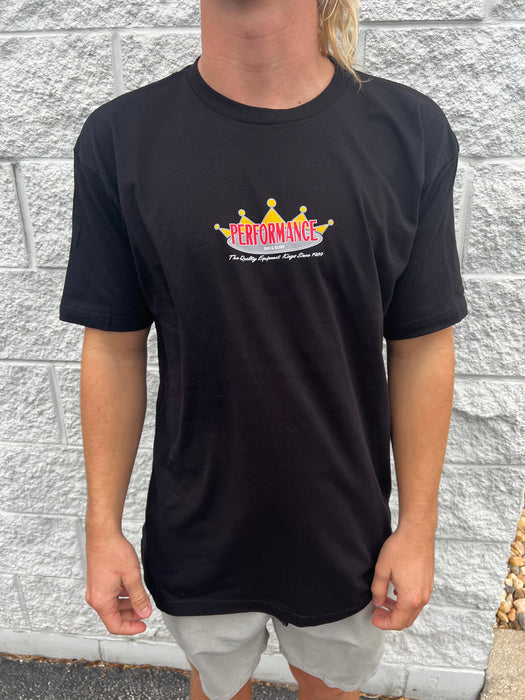 Performance CH Crown Logo Shirt - Black