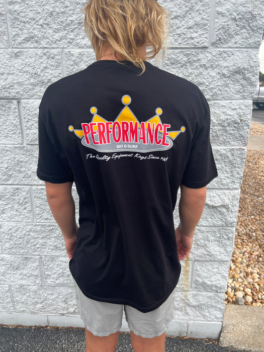 Performance CH Crown Logo Shirt - Black